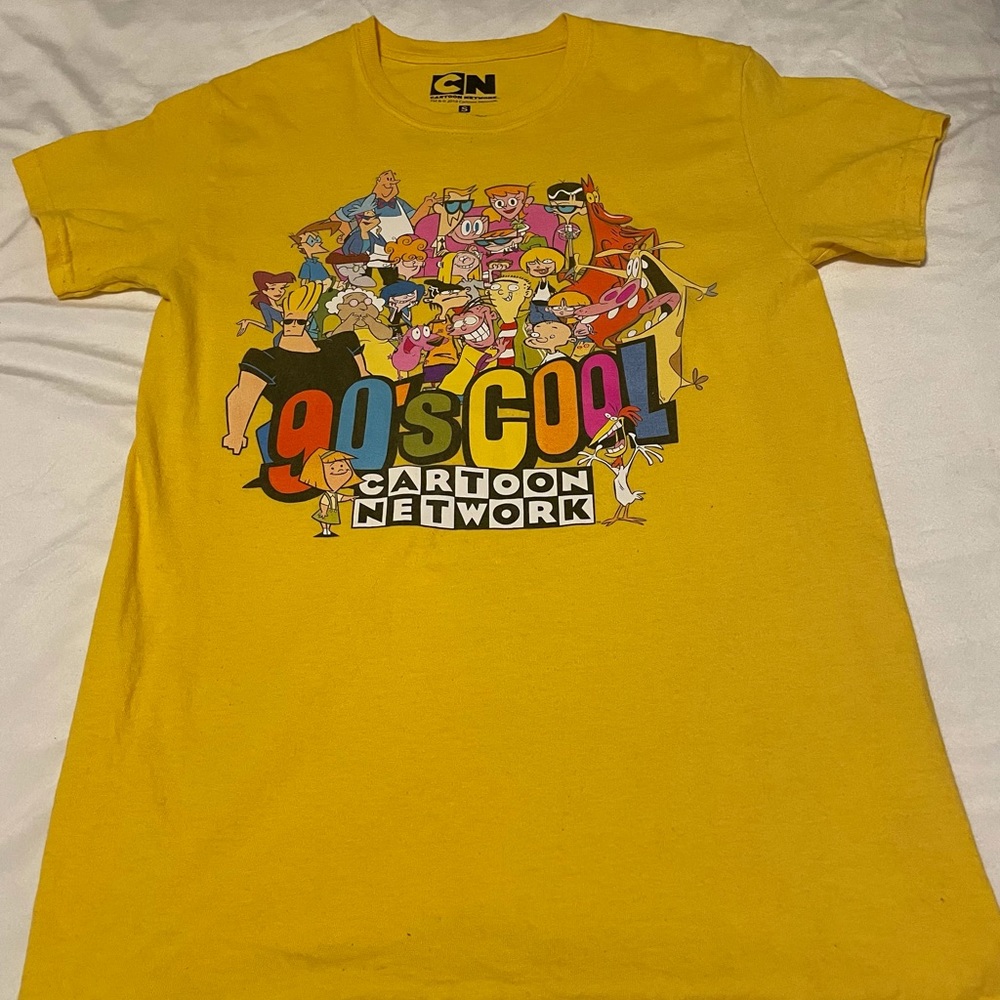 Yellow CARTOON NETWORK Short Sleeve Graphic Tee S